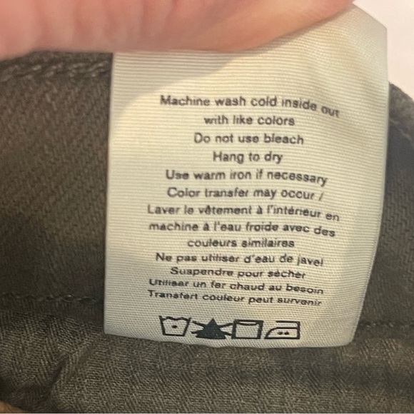 Rag and Bone Fit 2 Slim Fit Men’s Jeans Dark Moss Size 30x32 - Picture 13 of 16